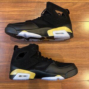 Men’s Size 10.5 Nike Air Jordan Flight Club '91 Black Metallic Gold DC7329-007